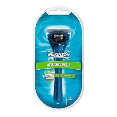 Wilkinson Sword MASZYNKI i WKŁADY SYSTEMOWE PROTECTOR3 MASZYNKA /1 wkl