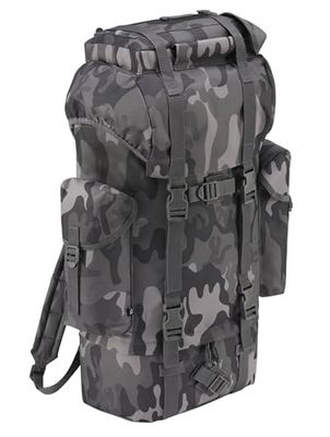 Brandit Herr nylon ryggsäck ryggsäck, GRÅ, Einheitsgröße, Klassisk