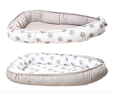 Kospu multifunzionale baby nest bozzolo baby baby bozzolo paraurti da viaggio culla 100% cotone anallergico