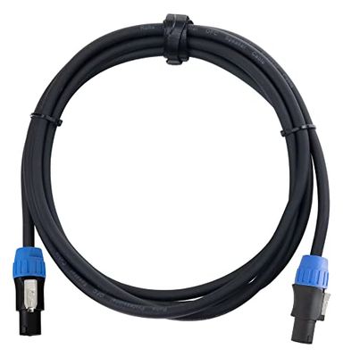 Pronomic BOXSP4-2,5 högtalarkabel DJ PA boxkabel (professionell boxningskabel, speakon kompatibel, längd 2,5 m, syra- och oljebeständig, spänn-avlastning)