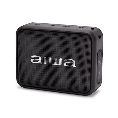 Aiwa BS-200BK draagbare draadloze bluetooth-luidspreker, True Wireless Stereo, waterdicht, zwart