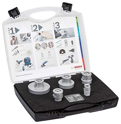 Bosch Conjunto de 5 brocas de diamante para cerâmica (para cerâmica, acessórios para rebarbadoras)