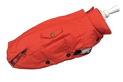 Wouapy Speedy, regenjas voor honden, ondoorlaatbaar, rood in maat 42