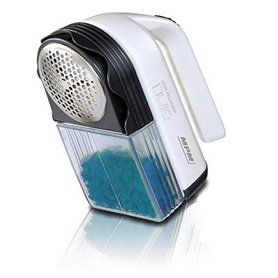 MPM LR-027-86 Removedor elétrico para roupa, 3 alturas, lã, casacos, camisolas, depósito removível, bateria, 3 W