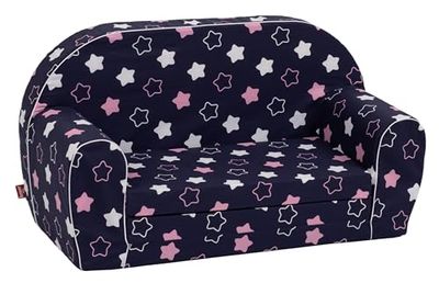 Knorrtoys 75032 Canapé pour Enfant Star Blue Pink