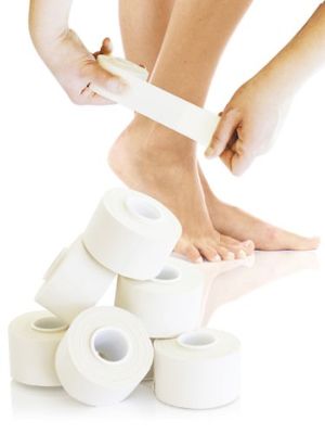 KK Sporttape | 6 rollen | 3,8 cm x 10 m | wit | tapeverband | sporttape
