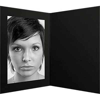 Daiber 11032 fotolijst – fotolijsten (zwart, papier, 13 x 18 cm)