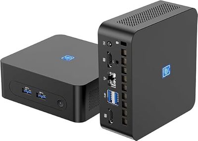 MIPOWCAT Mini PC 12th Intel Alder Lake N95 (fino a 3,40 GHz), Mini Windows 11 Pro Gaming Computer, 16 GB RAM 512 GB M.2 NVMe SSD Desktop PC con doppio schermo HDMI 2.0 × 2/WiFi 5/BT 4.2/USB 3.0