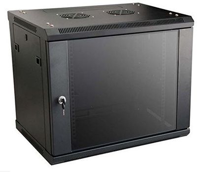 MicroConnect wandkast Spain IC-WCB09-66-BAA zwart