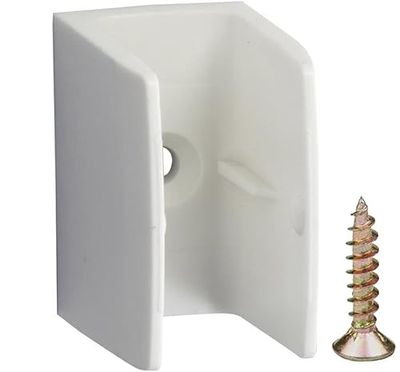 cyclingcolors Crankhouder voor crankstang met schroef kunststof witte clip bevestiging onzichtbare zwengelhouder venster