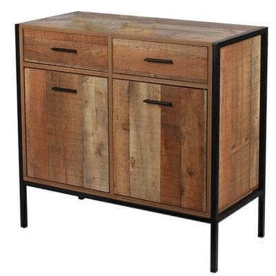 Urban Living "RIVERSIDE" COMMODE MET 2 LADEN EN 2 DEUREN 84X40XH79CM