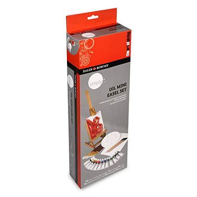 Daler Rowney - 118500201 - Kit De Loisirs Créatifs - Ensemble De Chevalets Pour Peinture À L'Huile Simply