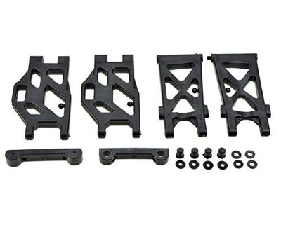 Carson 500405351 - modelbouwaccessoires: X10EB kruisstuurset met houder, voor/achter