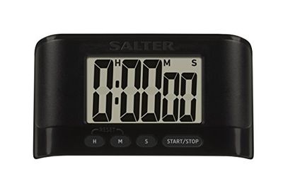 Salter Timer elettronico per cottura lenta, plastica, Black, 8.7 x 1.5 x 5 cm