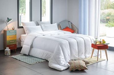 Blanrêve - Piumino serenità - Trattato Anti Acaro - Temperato 300 g/m² - 240 x 220 - per letto matrimoniale - Lavabile in lavatrice