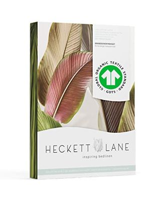Heckett Lane Funda nórdica Verde Bosque 140 x 220 cm