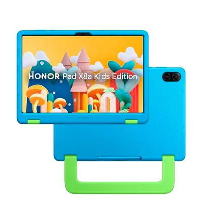 Honor PAD X8a Kids Edition ekran 90 Hz, rodzicielski Guidance, pokrowiec ochronny dla dzieci, akumulator 8300 mAh, Sky Blue