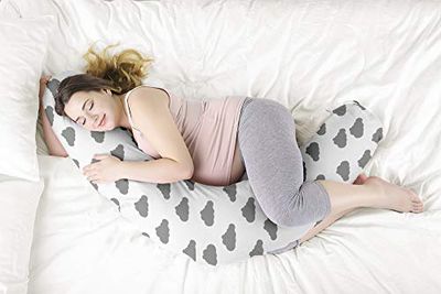 KOSPU cuscino per allattamento con imbottitura da 170 cm cuscino laterale per letto xxl cuscino nuovo