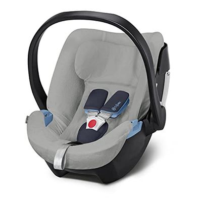CYBEX Gold Housse d’Été, Pour Siège Auto Coque Aton 5, Gris