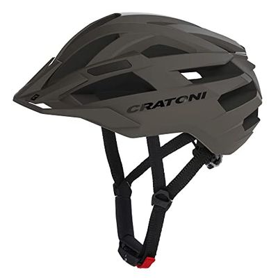 Cratoni Winora C-Boost (MTB) Casques Adulte Unisexe, Noir Mat, S/M