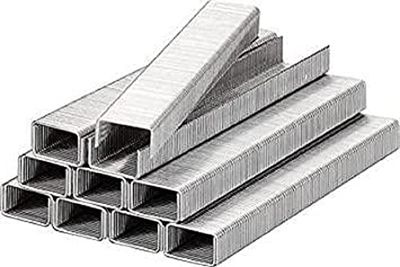 kwb klemmen, type platte draad, staal, C-punt, staaldraad, 900 st. 12,3 mm x 10 mm