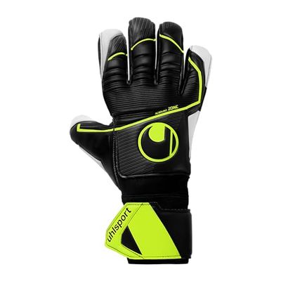 uhlsport Supersoft HN Flex Frame Gants de Gardien de But de Football pour Hommes et garçons avec stabilisation des Doigts - Confortables à Porter, 6