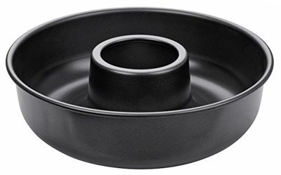 Zenker - Stampo per corona 28 cm della serie Pure, rotondo, per deliziose torte, ghirlande di Francoforte, colore: nero, quantità: 1 pezzo