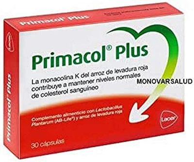 Primacol Plus 30CAPS, Negro, Estándar