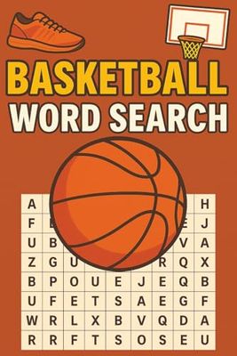Basketball Word Search Puzzle Book: Easy to Read Print about Basketball, Slam Dunk, Free Throw and More | 6x9 Inches, 110 pages | 50+ Puzzles