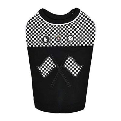 Puppia Top voor Hond Rally, Zwart, S