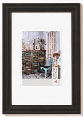 Walther Home Marco de Fotos, Madera, Negro, 18 x 24 cm