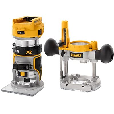 DEWALT Invalfrees 18V XR Brushless met verwisselbare zool in TSTAK koffer (Zonder accu en oplader) DCW604NT