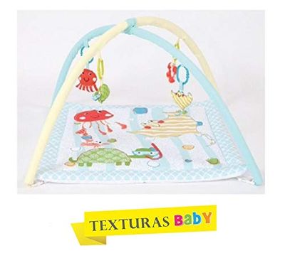 Duffi baby fitnessapparaat voor kinderen, 100% polyester, 70 x 70 cm, meerkleurig (Master Baby Home, S.L. 0688-36