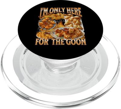 Divertido gráfico de crab Rangoon Meme Bootleg PopSockets PopGrip para MagSafe
