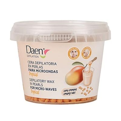 Daen 434399 Cera Depilatoria, Crema Microonde, 100 g, Tropi