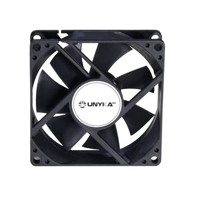 watiowave Ventola interna 8x8 cm con connessione a scheda, sensore di temperatura, ideale per il cooling PC e l'ottimizzazione termica.