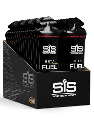 Science in Sport SIS Gel Beta Fuel STRAWB & Lime 60ML INT10 1X30