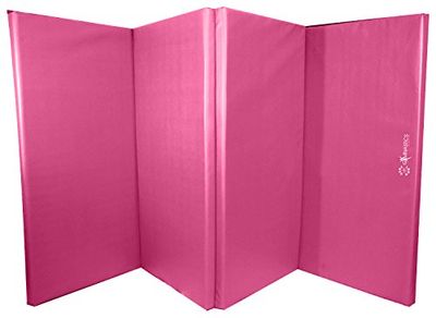 Sure Shot Foldable Double Mat - Child Pink, 50 cm