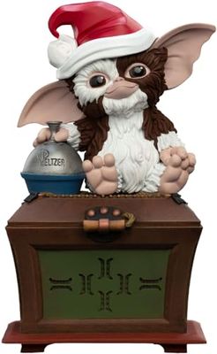 Weta Mini Epics 23-50-03746 Figurine en Vinyle Gizmo with Santa Hat Limited Edition 12 cm Multicolore