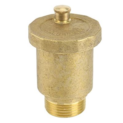 Huusuei Brass Automatic Bleed Valve 3/4 cala gwint zewnętrzny do podgrzewacza wody słonecznej i zaworu zaworowego