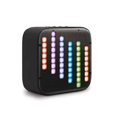 Metronic Enceinte Pixel sans Fil Bluetooth 5 W TWS Matrice de Pixels Multicolores avec Plus de 30 animations 477350