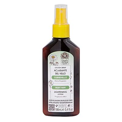 Camomila Intea - Loción spray aclarante del vello - Cubrevello - Especial para decolorar vello facial y corporal - 100 ML