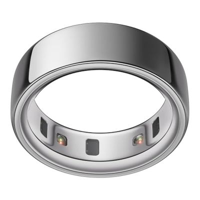 OURA Ring 4 - Silver - Misura 10 - Smart Ring | Provalo con il kit di misurazione Ring 4 | Indossabile per monitorare il sonno - Frequenza cardiaca - Fitness - Batteria fino a 8 giorni