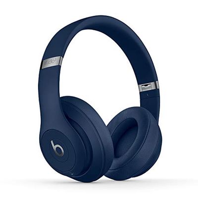 Beats Studio3 Casque circumauriculaire sans Fil avec réduction du Bruit - Puce Apple W1 pour Casques et écouteurs, Bluetooth Classe 1, Mode Réduction Active du Bruit, 22 Heures d'écoute - Bleu