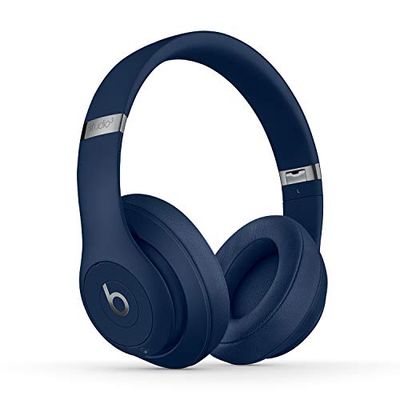 Beats Studio3 Wireless Cuffie con cancellazione del rumore – Chip per cuffie Apple W1, Bluetooth di Classe 1, cancellazione attiva del rumore, 22 ore di ascolto – Blu