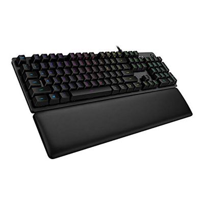 Logitech Gaming G513 Carbon GX Kabelgebunden Gaming-Tastatur Französisch, AZERTY Karbon