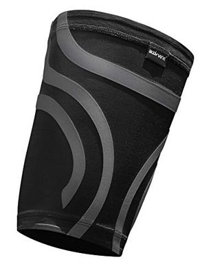 BODYVINE Unisex - Adulto ultratina Compression Bandage Coscia Compressione con Power Band Stabilisator Tape Plus, Unisex - Adulto, CT-13521-05-00-04, Verde, XL