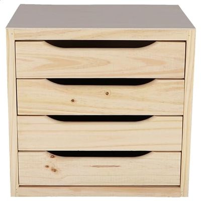 WELL HOME MOBILIARIO & DECORACIÓN Commode met 4 laden, lakvrij