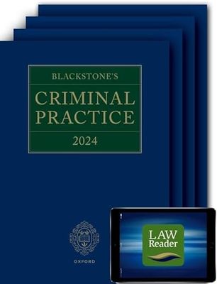 Blackstone's Criminal Practice 2024 (Digital Pack)