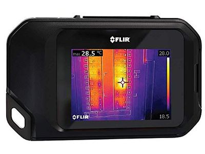 FLIR C3 Compact Thermal Camera with Wi Fi, Black, 125 x 80 x 24 mm